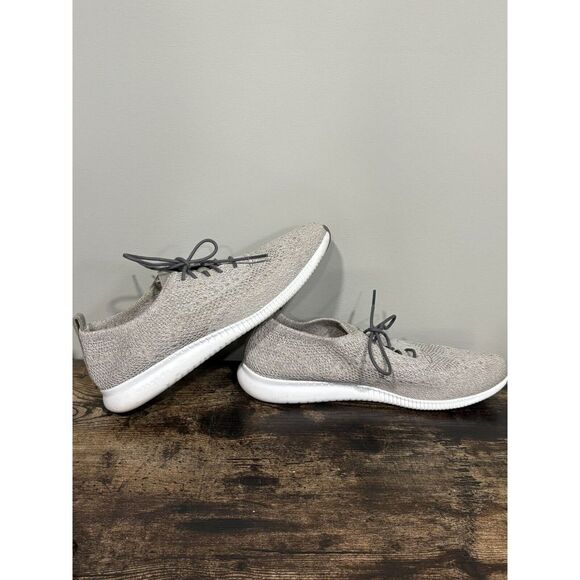 COLE HAAN ZERO GRAND Women's Stitch Lite Shoes‎ Size 10 Gray Lace Up Knit - Picture 9 of 9